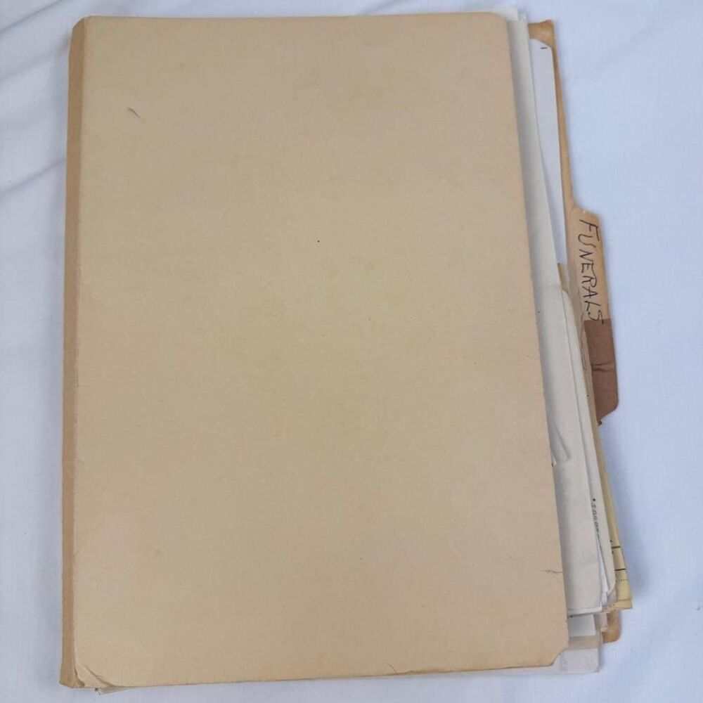 Vintage Lot Funeral Sermons, Obituaries, and notes